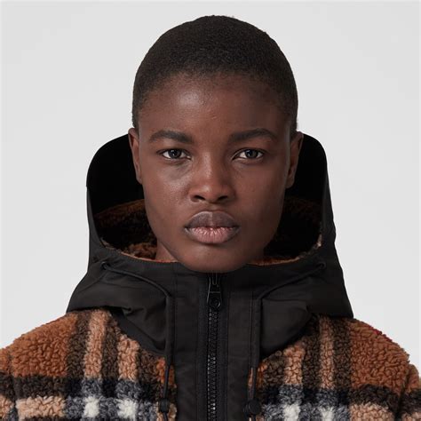burberry women hooded jacket